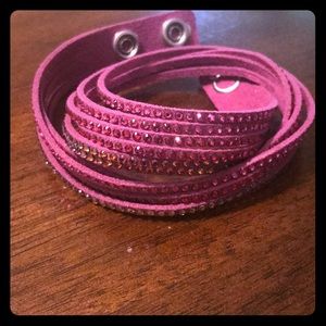 Swarovski wrap bracelet